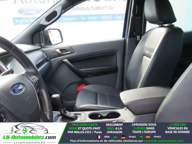 Ford Ranger DOUBLE CABINE 3.2 200 4X4 BVA Bleu M�tallique de 2019