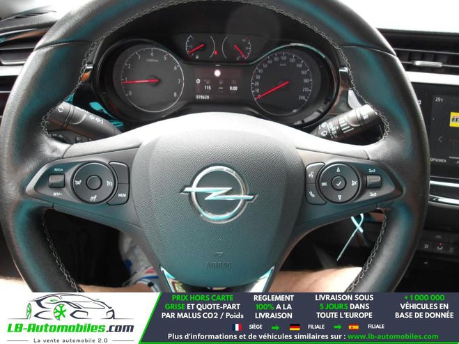 Opel Corsa 1.2 Turbo 100 ch BVM Rouge M�tallique de 2022