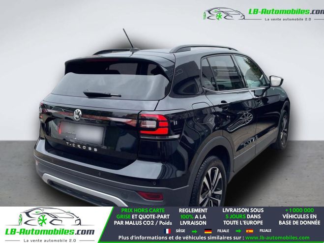 Volkswagen T Cross 1.0 TSI 115 Start/Stop BVM Noir de 2020