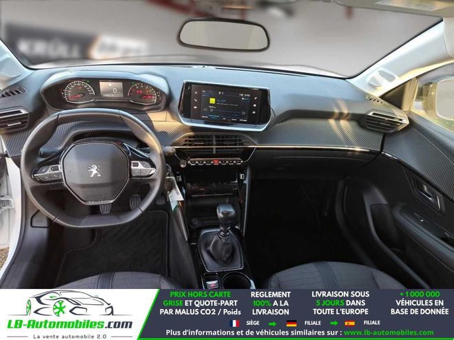 Peugeot 208 PureTech 100  BVM Blanc de 2023