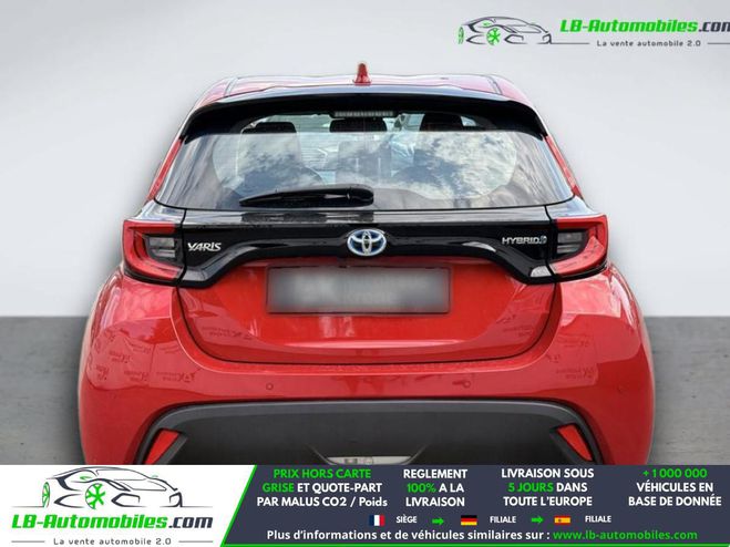 Toyota Yaris HYBRIDE 116ch Rouge de 2022