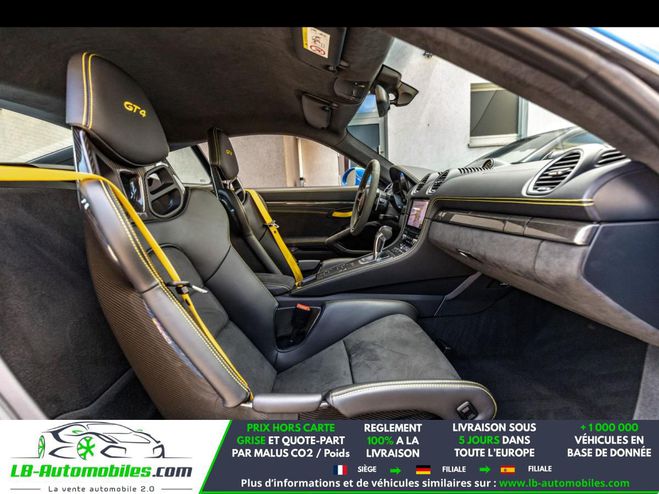 Porsche Cayman GT4 4.0i  420 ch PDK Bleu de 2021