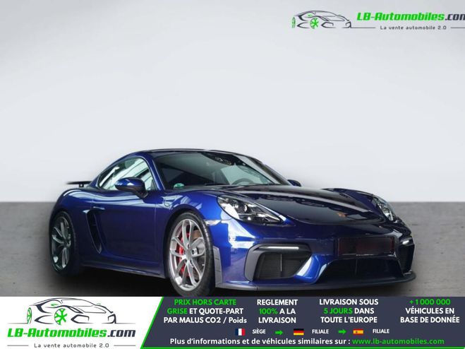 Porsche Cayman GT4 4.0i  420 ch PDK Bleu M�tallique de 2022