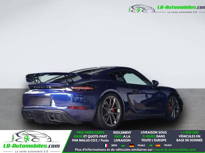 Porsche Cayman GT4 4.0i  420 ch PDK Bleu M�tallique de 2022