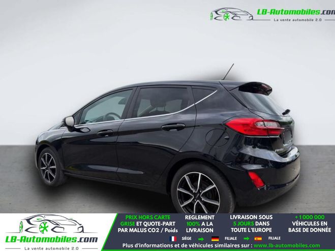 Ford Fiesta 1.0 EcoBoost 125 ch mHEV BVM Noir de 2022