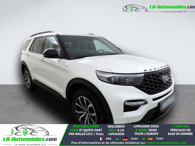 Ford Explorer 3.0 E 457 ch PHEV BVA AWD Blanc de 2024