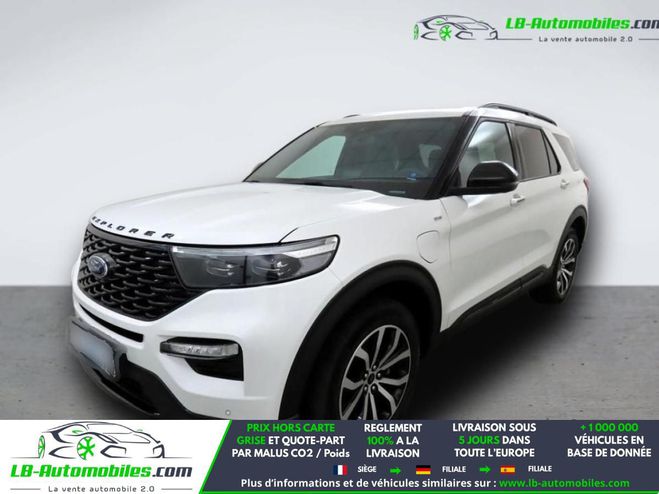 Ford Explorer 3.0 E 457 ch PHEV BVA AWD Blanc de 2024