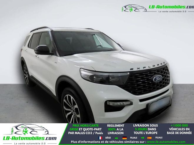 Ford Explorer 3.0 E 457 ch PHEV BVA AWD Blanc de 2024