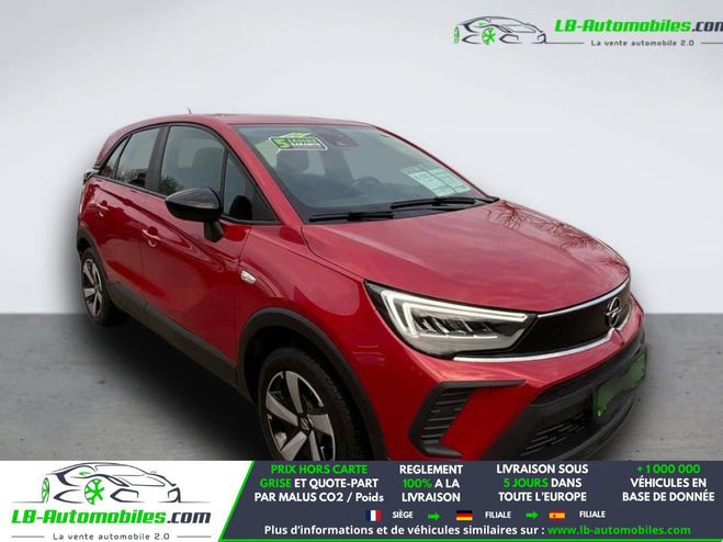Opel Crossland 1.2 83 ch Rouge M�tallique de 2022