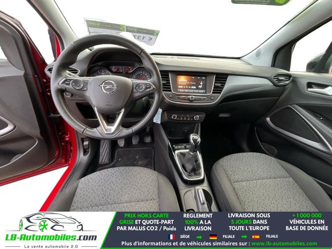 Opel Crossland 1.2 83 ch Rouge M�tallique de 2022