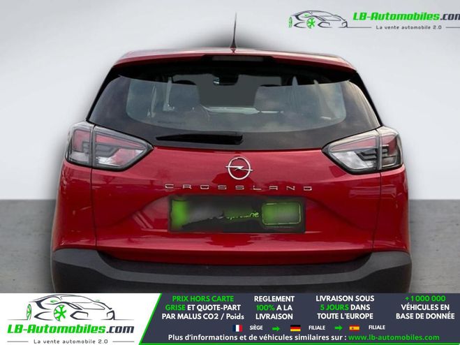 Opel Crossland 1.2 83 ch Rouge M�tallique de 2022