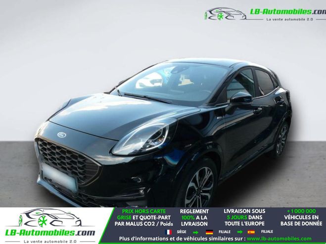 Ford Puma 1.0 EcoBoost 155 ch mHEV BVM Noir M�tallique de 2022