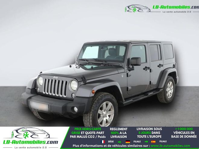 Jeep Wrangler 2.8 CRD 200 - BVA 5 Portes Gris M�tallique de 2018