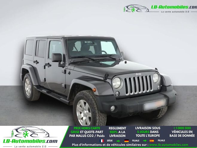 Jeep Wrangler 2.8 CRD 200 - BVA 5 Portes Gris M�tallique de 2018