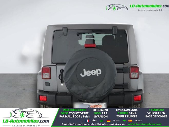 Jeep Wrangler 2.8 CRD 200 - BVA 5 Portes Gris M�tallique de 2018