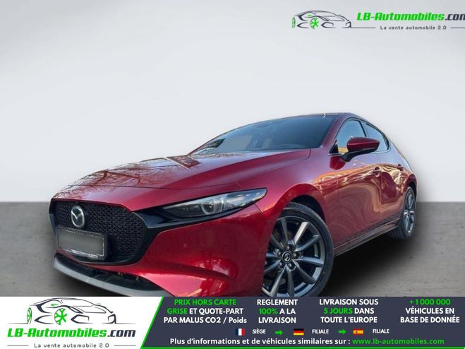 Mazda 3 2.0L SKYACTIV-G M Hybrid 122 ch BVM Rouge M�tallique de 2022