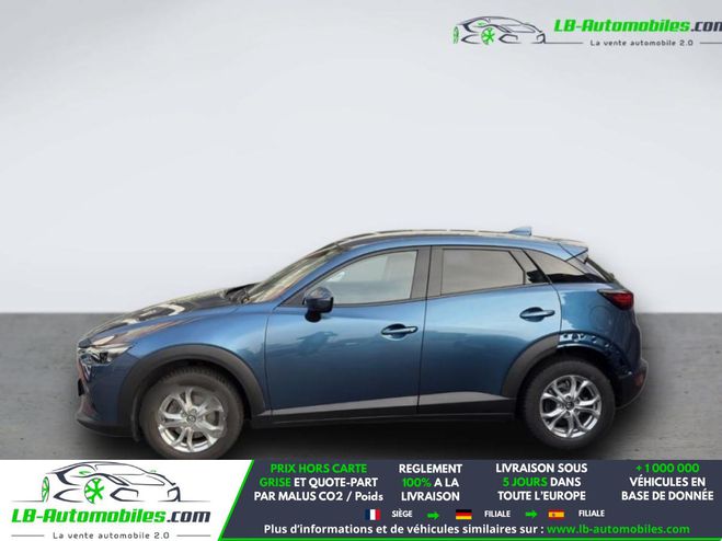 Mazda Cx 3 2.0L Skyactiv-G 121 BVA Bleu M�tallique de 2022