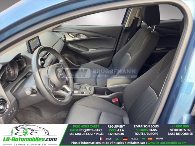 Mazda Cx 3 2.0L Skyactiv-G 121 BVA Bleu M�tallique de 2022