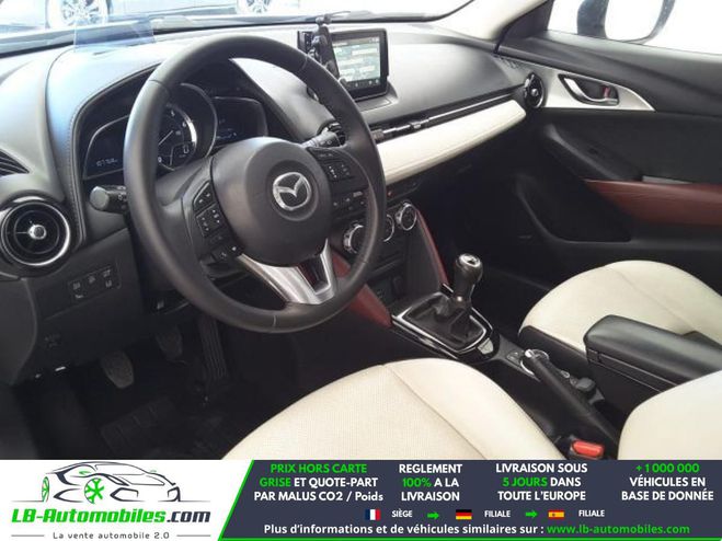 Mazda Cx 3 1.5L Skyactiv-D 105 4x2 Blanc M�tallique de 2015