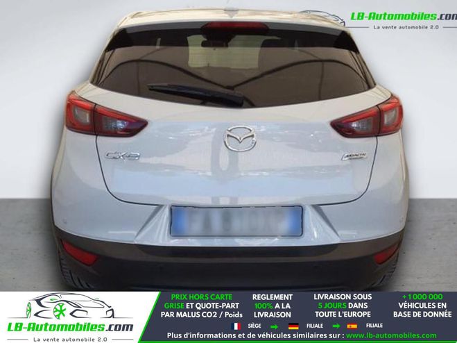 Mazda Cx 3 1.5L Skyactiv-D 105 4x2 Blanc M�tallique de 2015