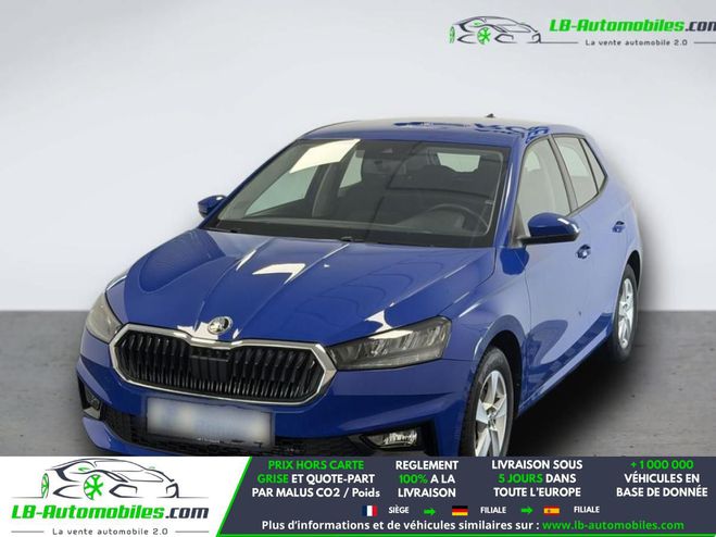 Skoda Fabia 1.0 TSI 110 ch BVA Bleu de 2022