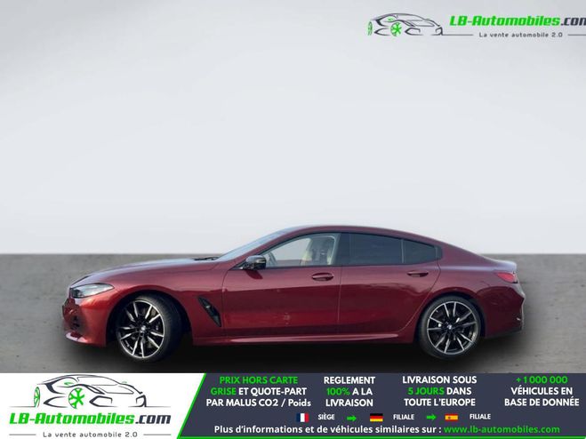 BMW Serie 8 M850i xDrive 530 ch BVA Rouge M�tallique de 2022