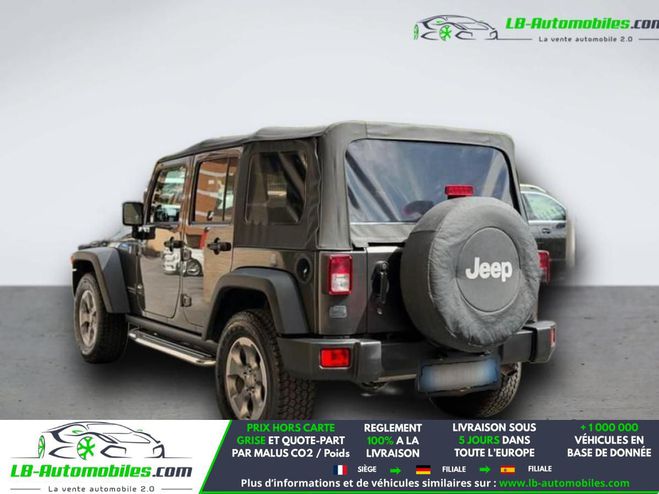 Jeep Wrangler 2.8 CRD 200 - BVA 5 Portes Noir M�tallique de 2017