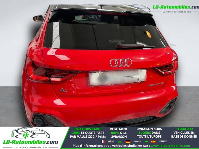 Audi A1 30 TFSI 116 ch BVA Rouge M�tallique de 2021