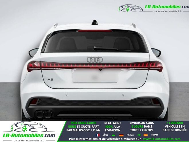 Audi A5 40 TDI Hybride 204 BVA Blanc M�tallique de 2025