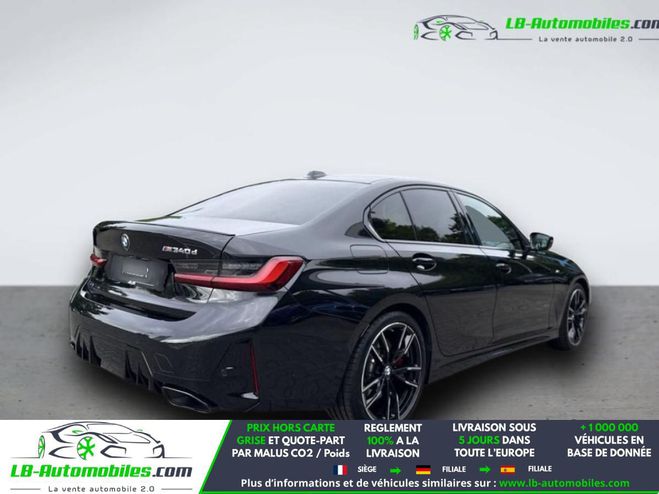 BMW Serie 3 M340d xDrive 340 ch BVA Noir M�tallique de 2025