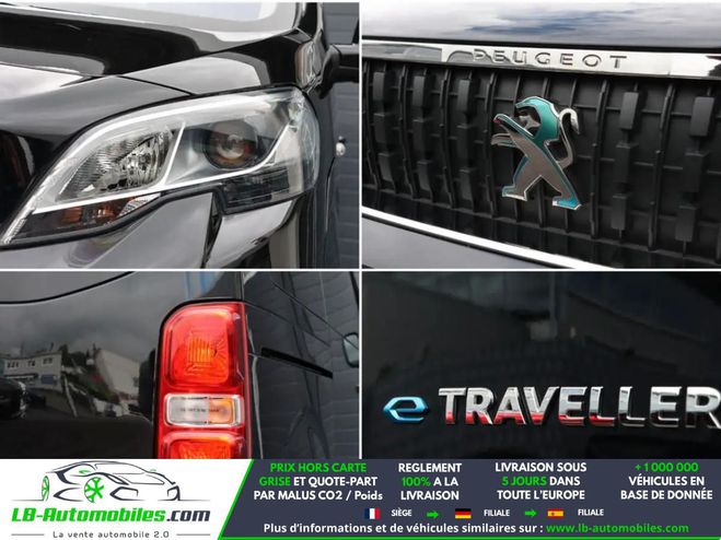 Peugeot Traveller Electrique 50 kWh 136ch Noir de 2021