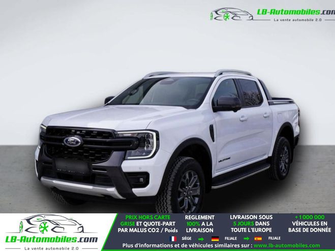 Ford Ranger DOUBLE CABINE 2.0 205 CH BVA e-4WD Blanc de 2024