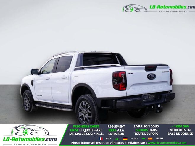 Ford Ranger DOUBLE CABINE 2.0 205 CH BVA e-4WD Blanc de 2024