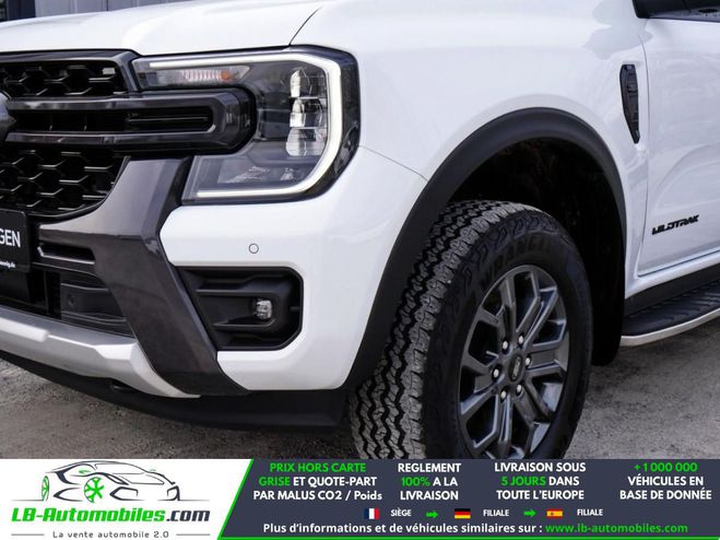 Ford Ranger DOUBLE CABINE 2.0 205 CH BVA e-4WD Blanc de 2024