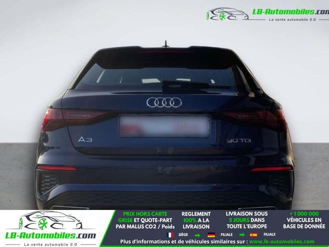 Audi A3 30 TDI 116 BVM Bleu M�tallique de 2023