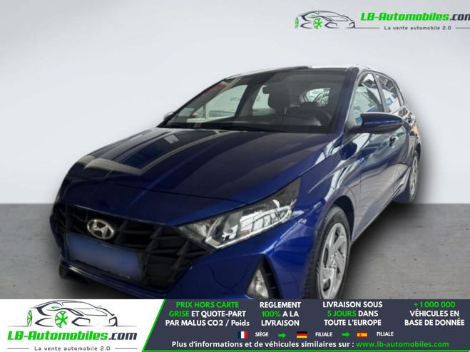 Hyundai I20 1.2 84 Bleu M�tallique de 2023
