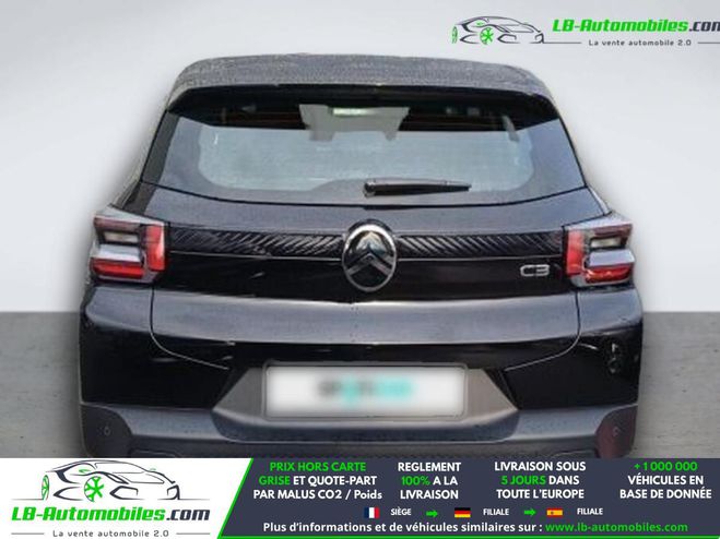 Citroen C3 PureTech 100 ch BVM Noir M�tallique de 2025