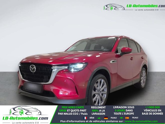 Mazda CX-60 2.5L e-SKYACTIV PHEV 327 ch 4x4 BVA Rouge M�tallique de 2024