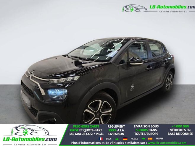 Citroen C3 PureTech 83 BVM Noir M�tallique de 2022
