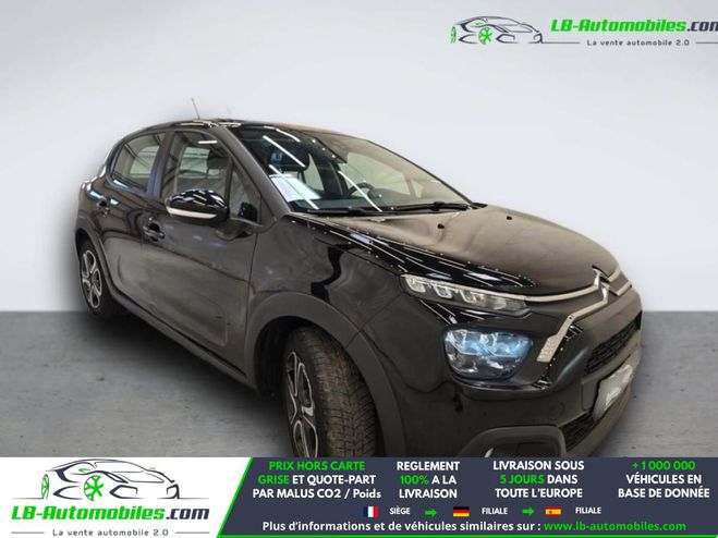 Citroen C3 PureTech 83 BVM Noir M�tallique de 2022