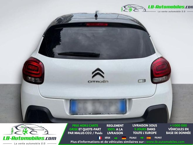 Citroen C3 PureTech 83 BVM Blanc de 2021