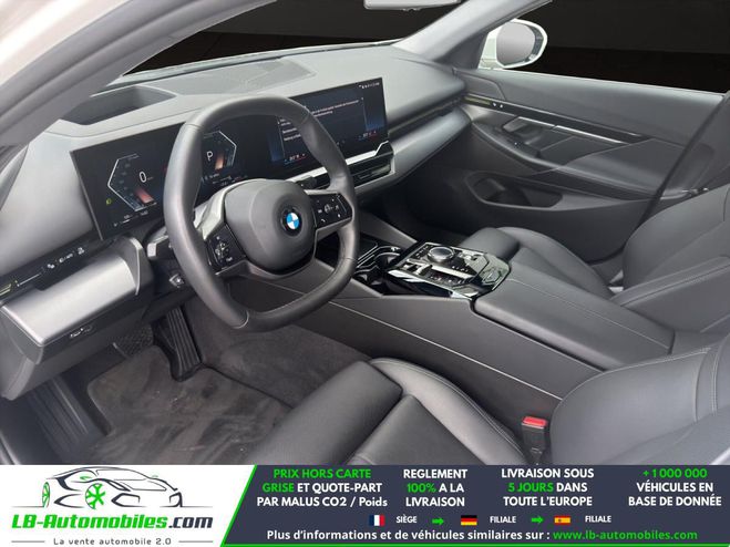 BMW Serie 5 520d 197 ch BVA Blanc de 2024