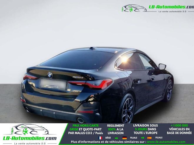 BMW Serie 4 420d 190 ch BVA Noir M�tallique de 2024