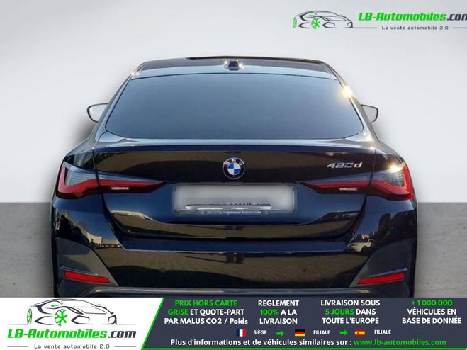 BMW Serie 4 420d 190 ch BVA Noir M�tallique de 2024