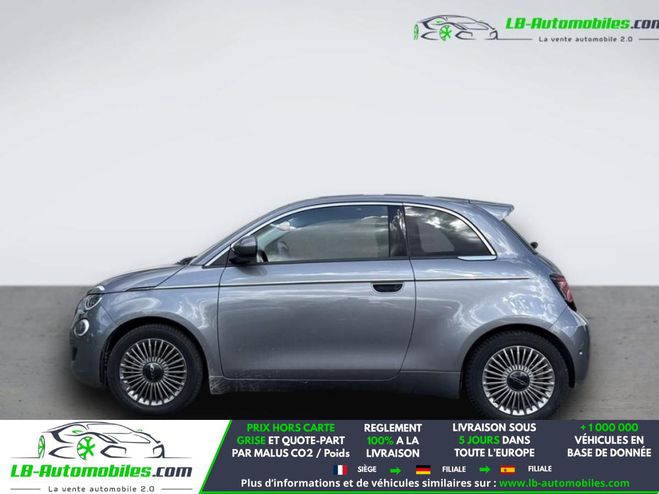 Fiat 500 3+1 e 118 ch Gris de 2022