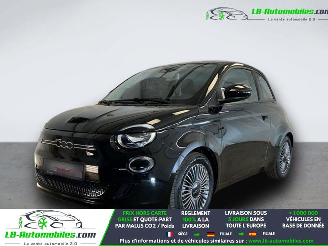 Fiat 500 3+1 e 118 ch Noir de 2022