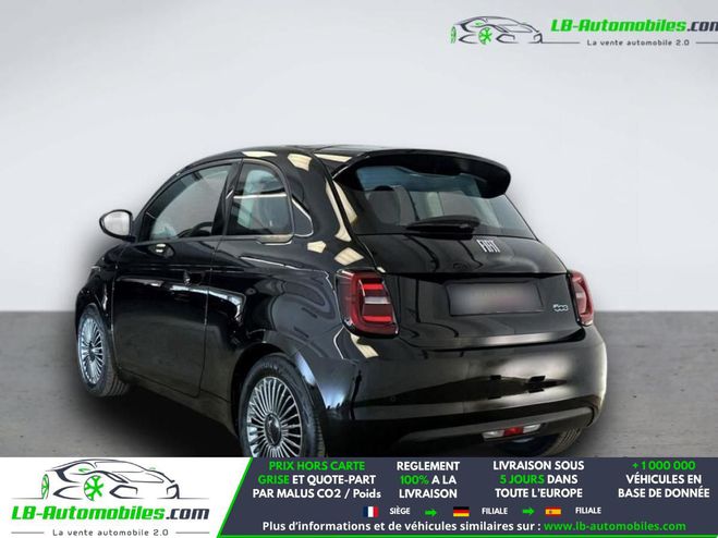 Fiat 500 3+1 e 118 ch Noir de 2022