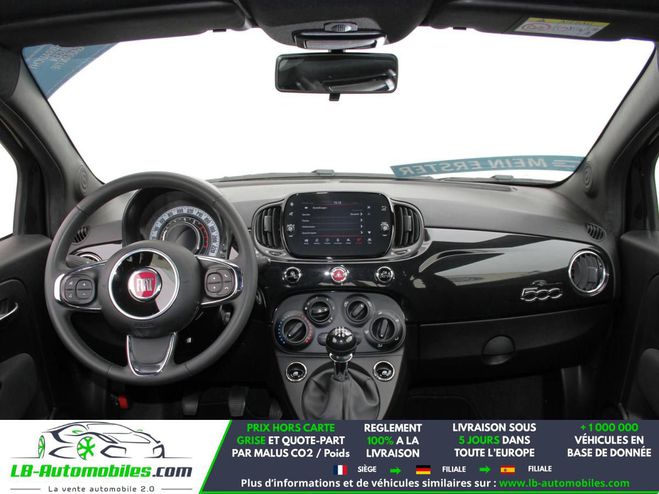 Fiat 500 1.0 70 ch Hybride BSG Noir de 2024