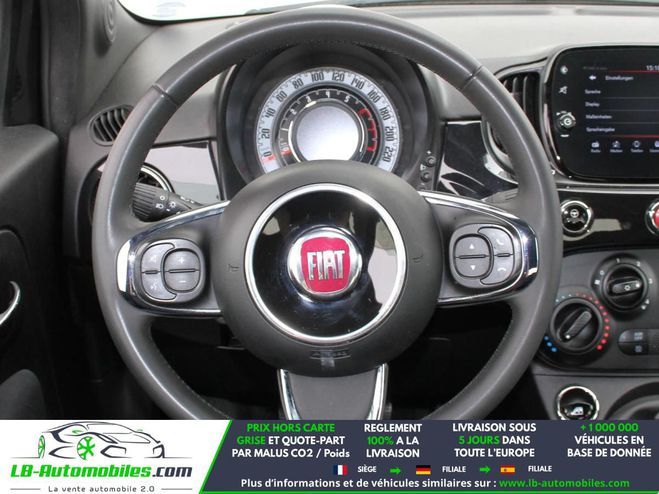 Fiat 500 1.0 70 ch Hybride BSG Noir de 2024