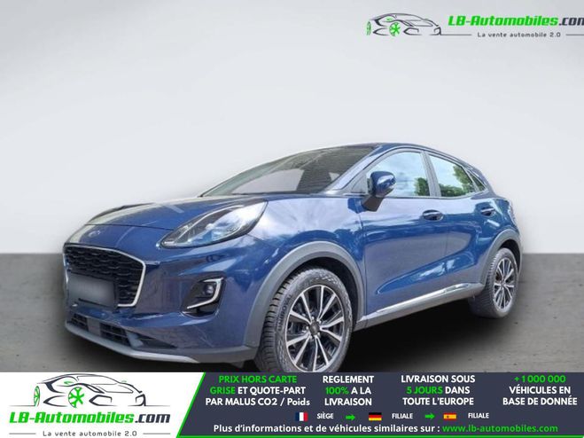 Ford Puma 1.0 EcoBoost 125 ch BVM Bleu de 2022